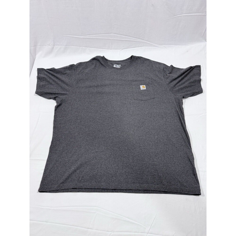 Carhartt Men's Workwear Pocket T-shirt - Dark Gray, 3XL (K87)
